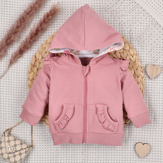 Nini Dětská Sportovní Mikina Little Mouse 95% Organická Bavlna – Polsko