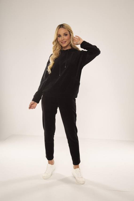 601 Macarena Forex dámská tepláková souprava - černá