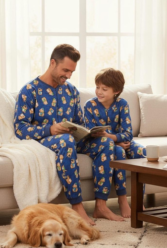 196/319 Capybara 2 Cornette pánský overal - bavlna, denim, veselý potisk