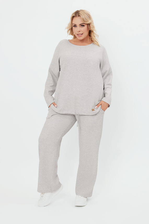 Avira Dámská souprava Italian Fashion - light melange