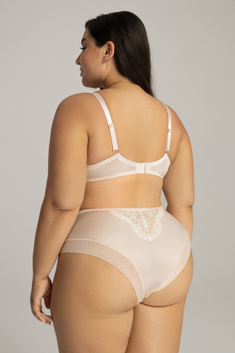 2147 AVA Marshmallow dámské kalhotky - růžové, krajkové, pohodlný střih