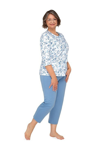 201 Maria II Martel dámské pyžamo - tmavě modré 29
