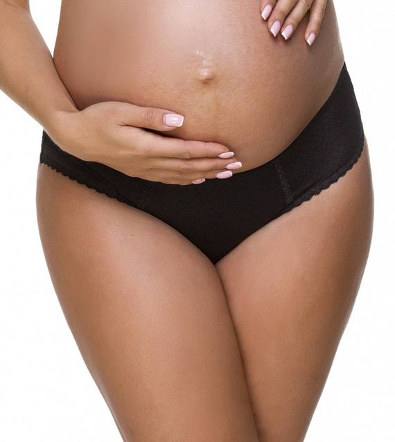 1732 Dámské kalhotky Lupoline - černé