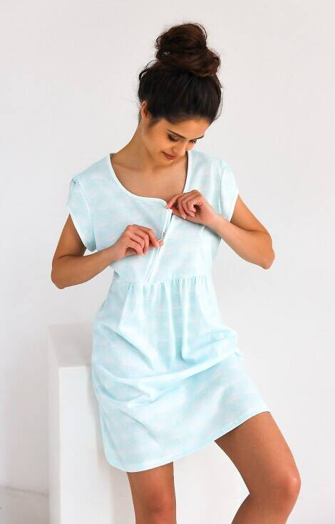 Noční košile Alma Sensis - máta