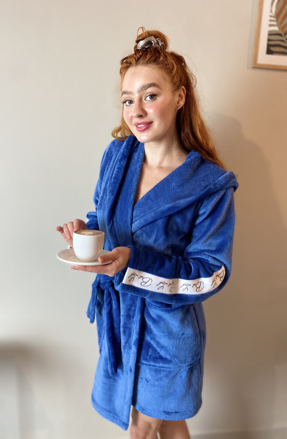 626 Abigail Dámský krátký župan Forex - džínový