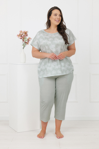 Pyžamo KALINA Italian Fashion – 100% bavlna, 3/4