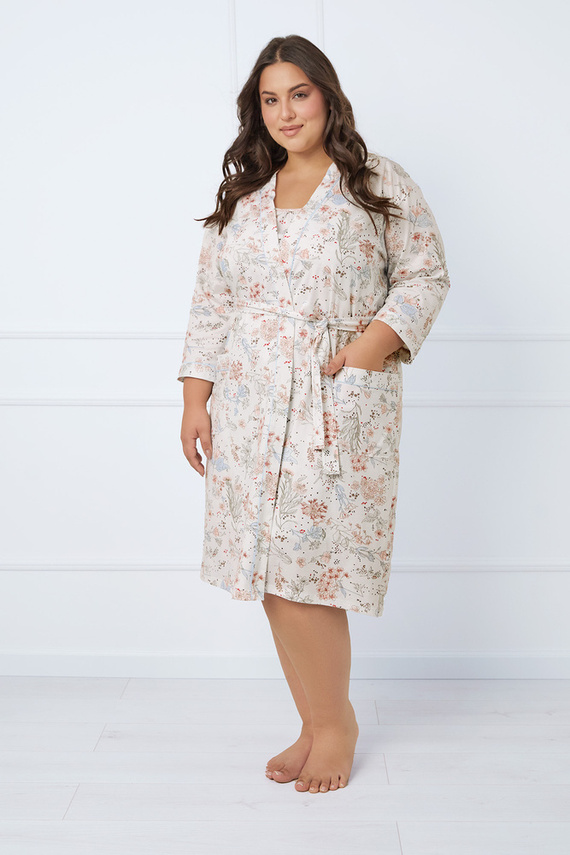 Solita Dámský župan Italian Fashion - potisk