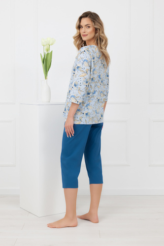 Dámské pyžamo Celozja Italian Fashion 100% bavlna 3/4 rukáv 3/4 kalhoty