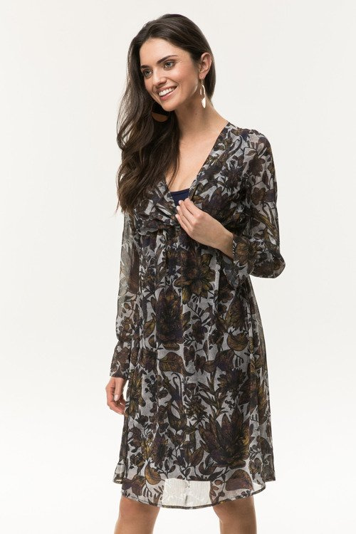 Sukienka ciążowa i do karmienia Boho flowery Coolmama