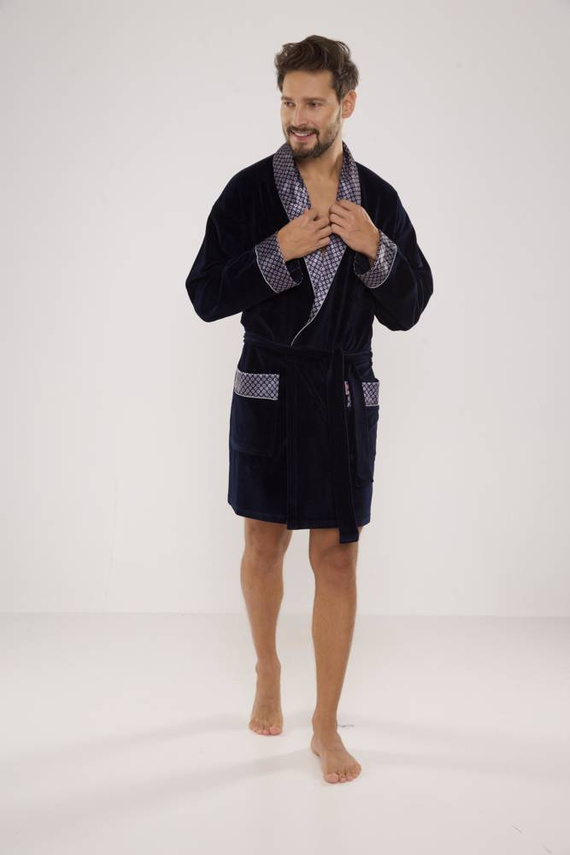 772 Bonjour pánský župan forex - tmavě modrý