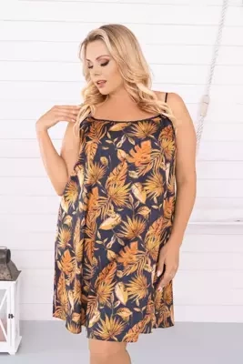 Dámská košile Monstera, slim-fit Italia Fashion - potisk