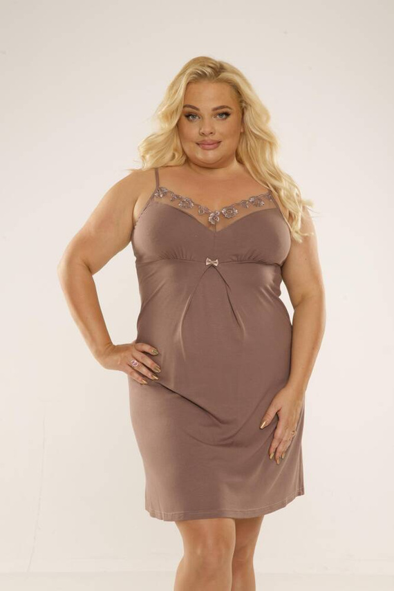 995 Noční košile Chantal - Mocca