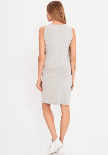 Sukienka ciążowa i do karmienia Cool Mama szary