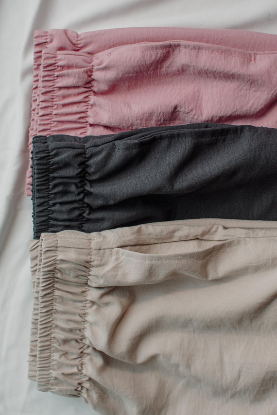 Maeve 875 De Lafense dámské pyžamové kalhoty - dlouhé, hladké, s kapsami - černé