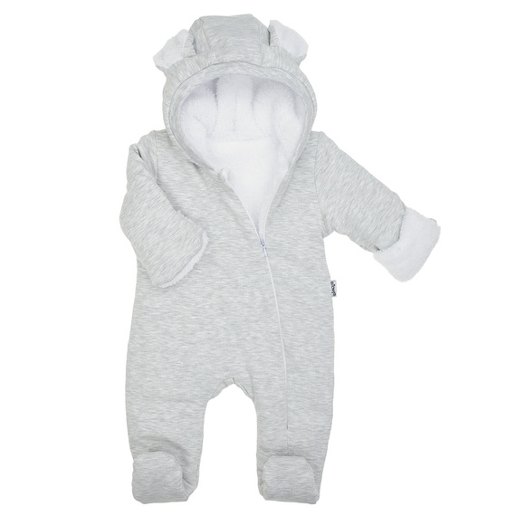 219270 Zateplené tepláky Willy Nicol - šedé s lunou a ušima