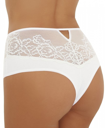 Dámské kalhotky Arina Emili – Elegantní brazilky z jemné krajky a bavlny