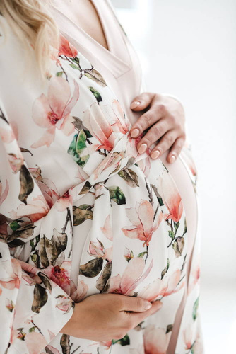 Magnolie szlafrok bambusowy Milk&Love 