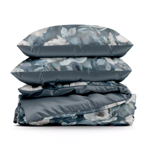 Povlečení Kira Design 91 květinové oboustranné měkké na zip